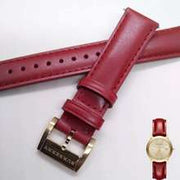 Shop Authentic Burberry The City Gold Dial Red Leather Strap Watch for Women - BU9140 - Luxxuri