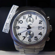  Shop Authentic Marc Jacobs Larry Chronograph White Dial Silver Steel Strap Watch for Men - MBM5030 - Luxxuri