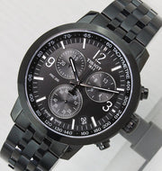  Shop Authentic Tissot PRC 200 Chronograph Black Dial Black Steel Strap Watch For Men - T114.417.33.057.00 - Luxxuri