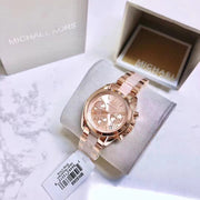  Shop Authentic Michael Kors Bradshaw Rose Gold Dial Two Tone Steel Strap Watch for Women - MK6066 - Luxxuri