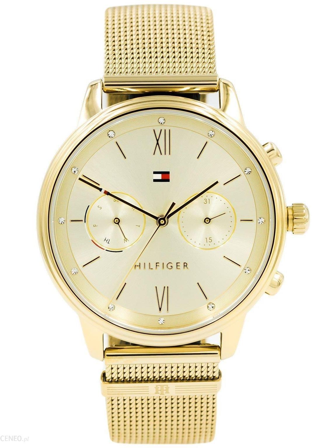  Shop Authentic Tommy Hilfiger Blake Quartz Gold Dial Gold Mesh Bracelet Watch for Women - 1782302 - Luxxuri