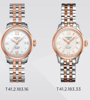  Shop Authentic Tissot Le Locle Automatic Lady Silver Dial Two Tone Steel Strap Watch For Women - T41.2.183.16 - Luxxuri