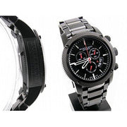  Shop Authentic Burberry Sport Chronograph Black Dial Black Steel Strap Watch for Men - BU7703 - Luxxuri
