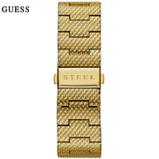  Shop Authentic Guess Delancy Black Dial Gold Mesh Bracelet Watch for Men - W0871G2 - Luxxuri