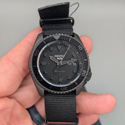  Shop Authentic Seiko 5 Sports Automatic Black Dial Black NATO Strap Watch For Men - SRPD79K1 - Luxxuri