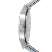  Shop Authentic Calvin Klein City Blue Dial Blue Leather Strap Watch for Women - K2G231VN - Luxxuri