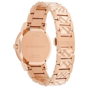  Shop Authentic Burberry The City Rose Gold Dial Rose Gold Steel Strap Watch for Women - BU9039 - Luxxuri
