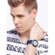  Shop Authentic Guess Force White Dial Blue Rubber Strap Watch For Men - W0674G4 - Luxxuri