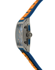  Shop Authentic Versace Iconic Dominus Chronograph Blue Dial Blue Rubber Strap Watch For Men - VE6H00323 - Luxxuri