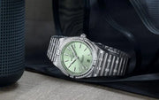 Shop Authentic Breitling Chronomat Automatic 36 Diamonds Green Dial Two Tone Steel Strap Watch for Women - A10380591L1A1 - Luxxuri