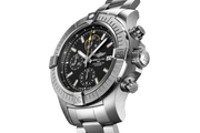  Shop Authentic Breitling Avenger Chronograph 45mm Black Dial Silver Steel Strap Watch for Men - A13317101B1A1 - Luxxuri