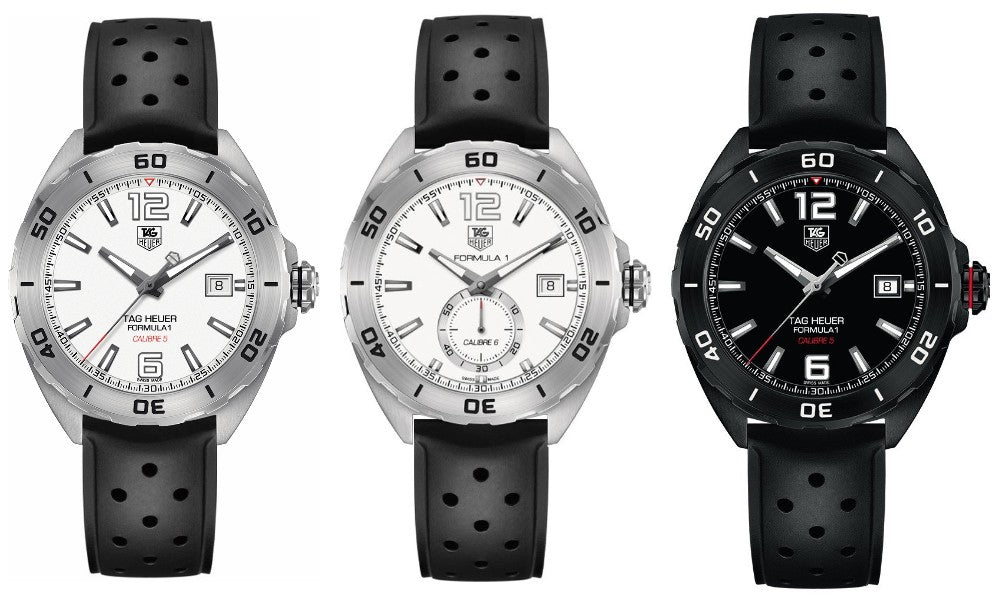  Shop Authentic Tag Heuer Formula 1 Quartz White Dial Black Rubber Strap Watch for Men - WAZ2114.FT8023 - Luxxuri