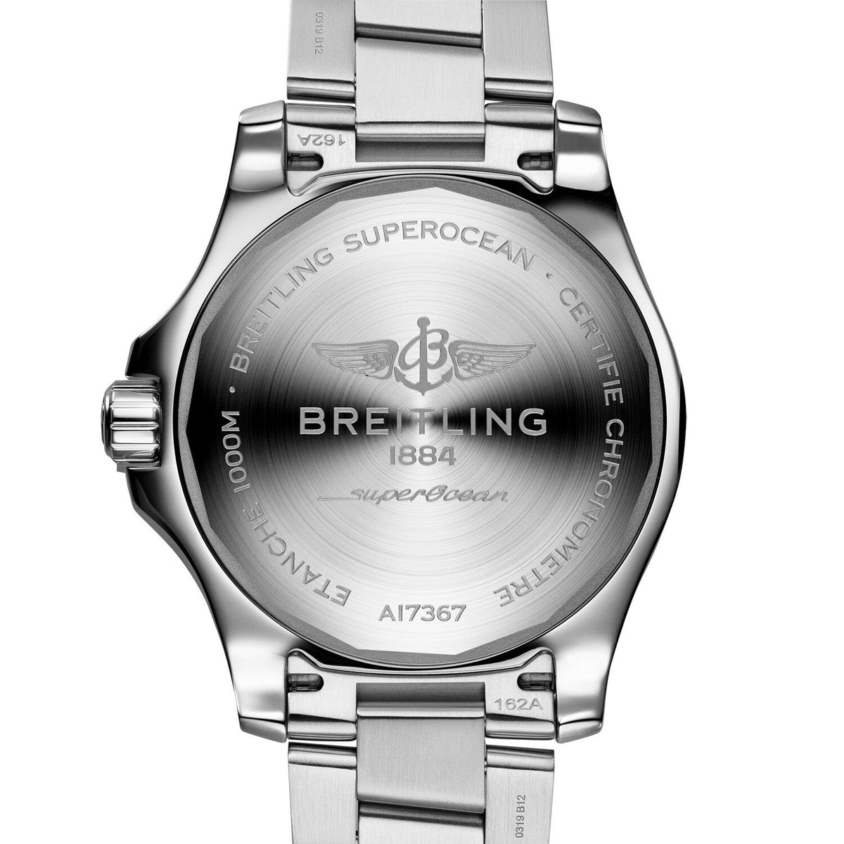 Shop Authentic Breitling Superocean Automatic 44mm Black Dial Silver Steel Strap Watch for Men - A17367D71B1A1 - Luxxuri