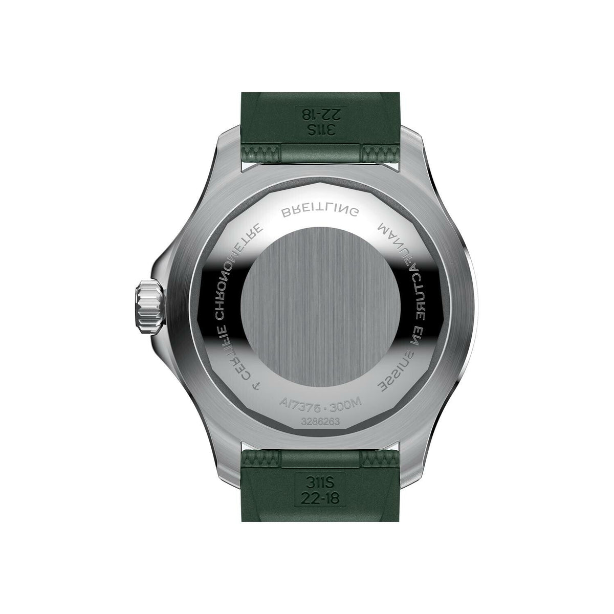  Shop Authentic Breitling Superocean Automatic 46 Green Dial Green Rubber Strap Watch for Men - M173681A1L1S1 - Luxxuri