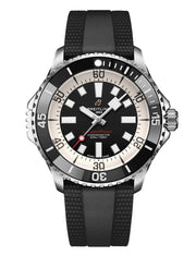  Shop Authentic Breitling Superocean Automatic 46 Black Dial Black Rubber Strap Watch for Men - A17378211B1S1 - Luxxuri
