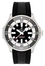  Shop Authentic Breitling Superocean Automatic 46 Black Dial Black Rubber Strap Watch for Men - A17378211B1S1 - Luxxuri