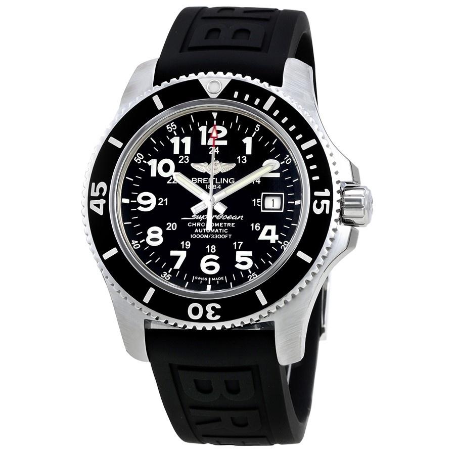  Shop Authentic Breitling Superocean Heritage II 42mm Automatic Mens Chronometer Watch - A17365C9 - Luxxuri