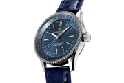  Shop Authentic Breitling Navitimer Automatic 35 Blue Dial Blue Leather Strap Watch for Men - A17395161C1P1 - Luxxuri