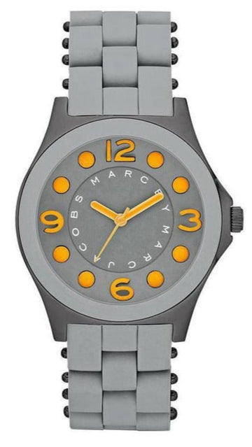  Shop Authentic Marc Jacobs Pelly Grey Dial Grey Silicone Strap Watch for Women - MBM2589 - Luxxuri