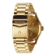 Nixon Sentry Black Dial Gold Steel Strap Watch for Men - A356-510