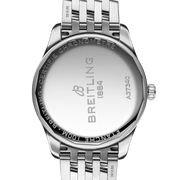  Shop Authentic Breitling Premier Automatic 40mm Stainless Steel Silver Dial Mens Watch - A37340351G1A1 - Luxxuri