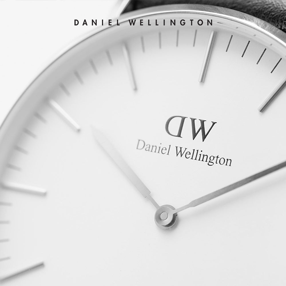  Shop Authentic Daniel Wellington Classic Glasgow White Dial Two Tone NATO Strap Unisex Watch - DW00100047 - Luxxuri