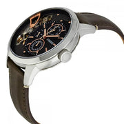  Shop Authentic Fossil Townsman Automatic Black Dial Brown Leather Strap Watch for Men -  ME1163 - Luxxuri