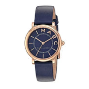  Shop Authentic Marc Jacobs Roxy Navy Blue Dial Navy Blue Leather Strap Watch for Women - MJ1539 - Luxxuri