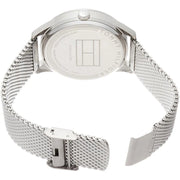  Shop Authentic Tommy Hilfiger Damon Quartz Chronograph Black Dial Silver Mesh Bracelet Watch for Men - 1791415 - Luxxuri