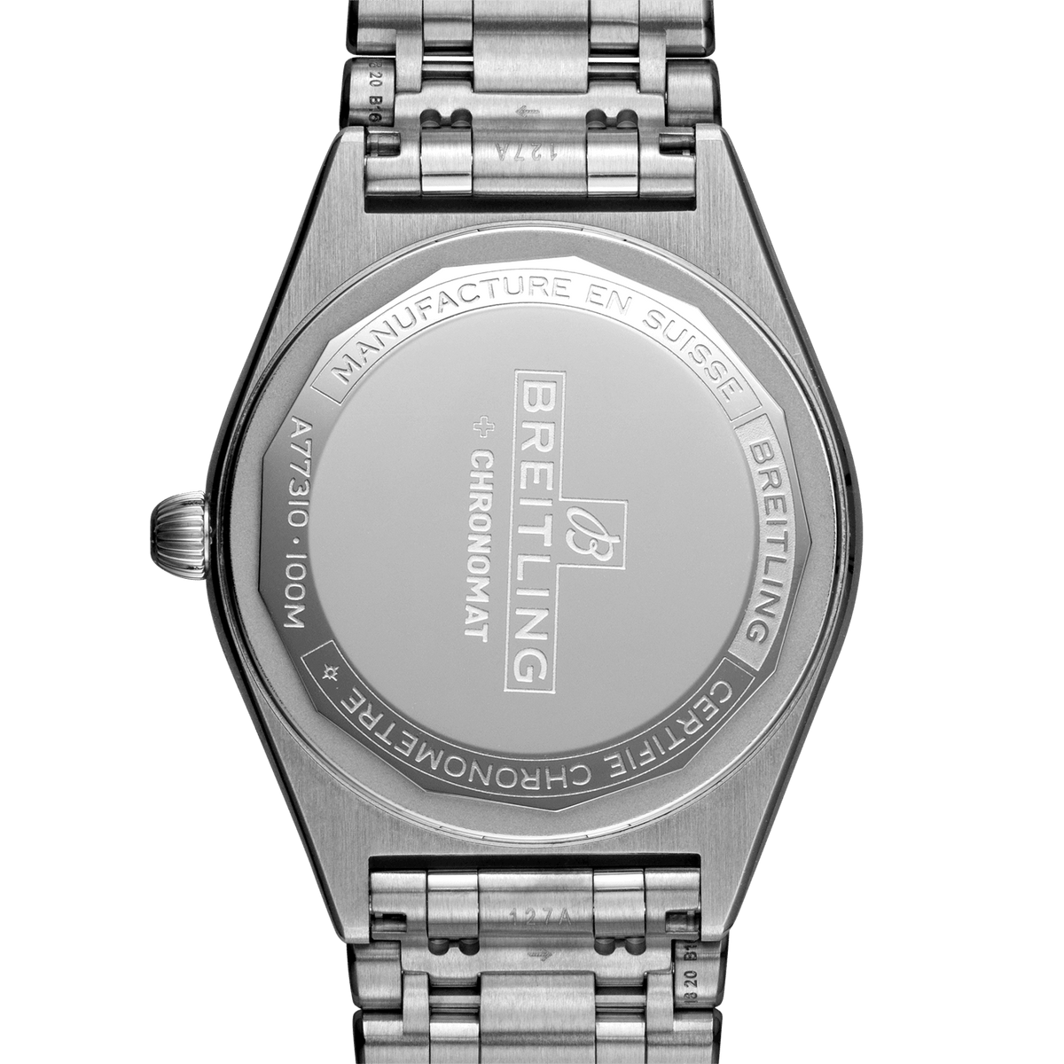  Shop Authentic Breitling Chronomat 32 Mother of Pearl Dial Silver Steel Strap Watch for Women - A77310101A4A1 - Luxxuri