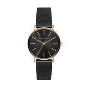  Shop Authentic Armani Exchange Lola Three Hand Black Dial Black Mesh Strap Watch For Women - AX5548 - Luxxuri