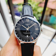  Shop Authentic Tissot Chemin Des Tourelles Powermatic 80 Black Dial Black Leather Strap Watch For Men - T099.407.16.058.00 - Luxxuri