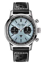  Shop Authentic Breitling Top Time B01 Triumph Blue Dial Black Leather Strap Watch for Men - AB01764A1C1X1 - Luxxuri