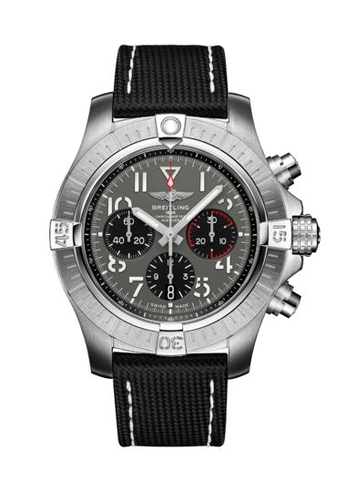  Shop Authentic Breitling Avenger B01 Chronograph 45 Anthracite Dial Black Nylon Strap Watch for Men - AB01821A1B1X1 - Luxxuri
