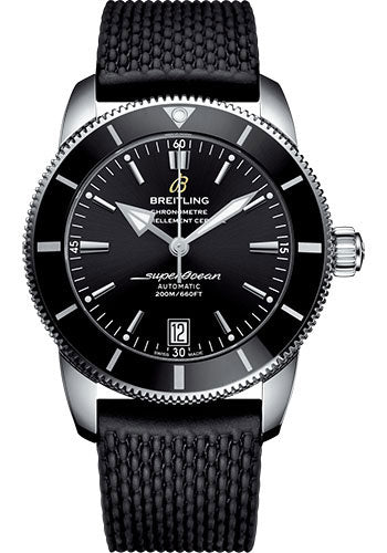  Shop Authentic Breitling Superocean Heritage B20 Automatic 44 Black Dial Black Mesh Bracelet Watch for Men - AB2030121B1S1 - Luxxuri