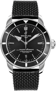  Shop Authentic Breitling Superocean Heritage B20 Automatic 44 Black Dial Black Mesh Bracelet Watch for Men - AB2030121B1S1 - Luxxuri