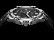  Shop Authentic Maurice Lacroix Aikon Date Automatic Black Dial Black Leather Strap Watch For Men - AI6008-SS001-330-1 - Luxxuri