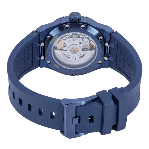  Shop Authentic Maurice Lacroix Automatic PVD Limited Edition Blue Dial Blue Silicon Strap Watch For Men - AI6007-PVC00-430-4 - Luxxuri