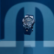  Shop Authentic Maurice Lacroix Automatic PVD Limited Edition Blue Dial Blue Silicon Strap Watch For Men - AI6007-PVC00-430-4 - Luxxuri