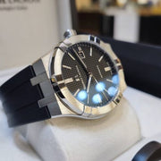  Shop Authentic Maurice Lacroix Aikon Automatic Black Dial Black Rubber Strap Watch For Men - AI6008-SS000-330-2 - Luxxuri