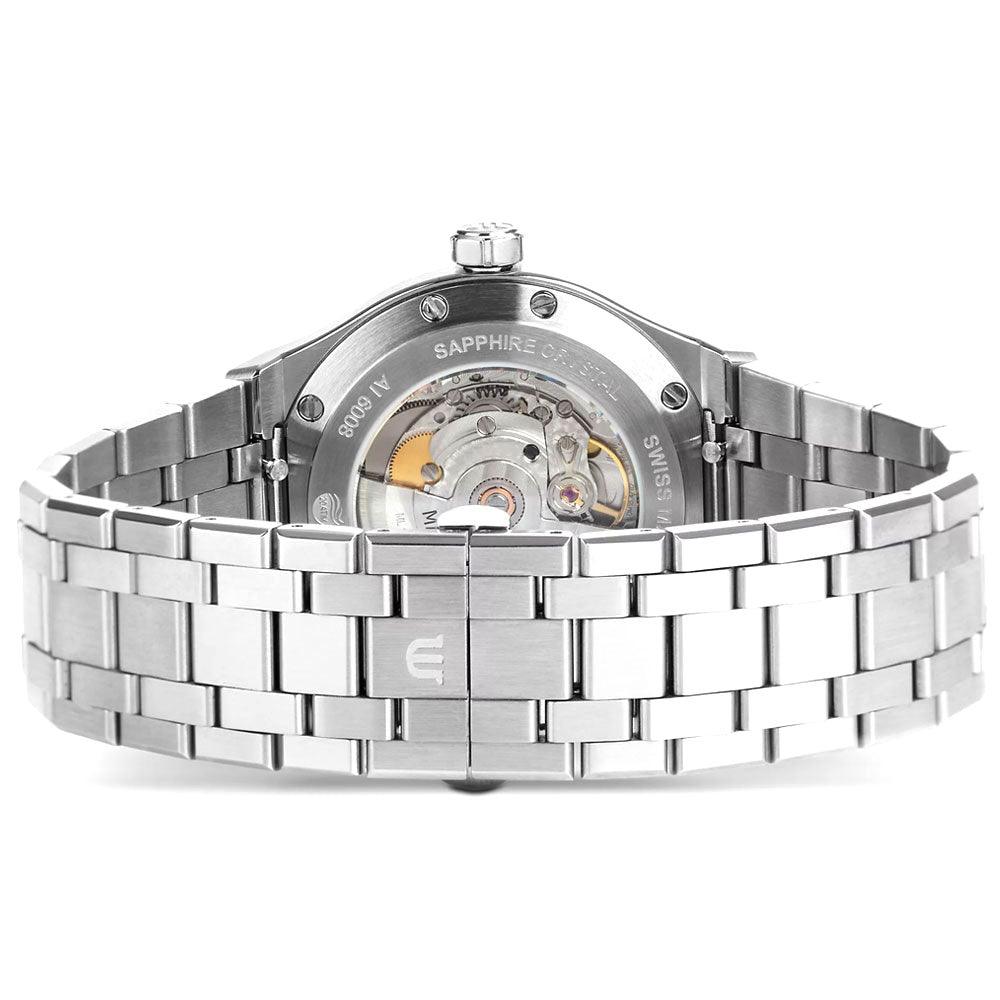  Shop Authentic Maurice Lacroix Aikon Automatic Black Dial Silver Steel Strap Watch For Men - AI6008-SS002-330-1 - Luxxuri