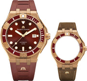  Shop Authentic Maurice Lacroix Aikon Venturer Asia Special Edition Red Dial Red Rubber Strap Watch For Men - AI6058-BRZ6B-530-6 - Luxxuri
