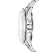  Shop Authentic Fossil Cecile Multifunction Silver Dial Silver Steel Strap Watch for Women - AM4509 - Luxxuri