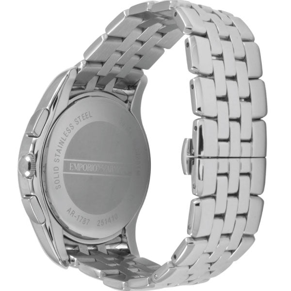  Shop Authentic Emporio Armani Classic Navy Blue Dial Stainless Steel Watch For Men - AR1787 - Luxxuri