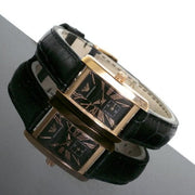 Shop Authentic Emporio Armani Classic Black Dial Black Leather Strap Watch For Women - AR0169 - Luxxuri