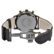  Shop Authentic Emporio Armani Classic Grey Dial Grey Leather Strap Watch For Men - AR0388 - Luxxuri