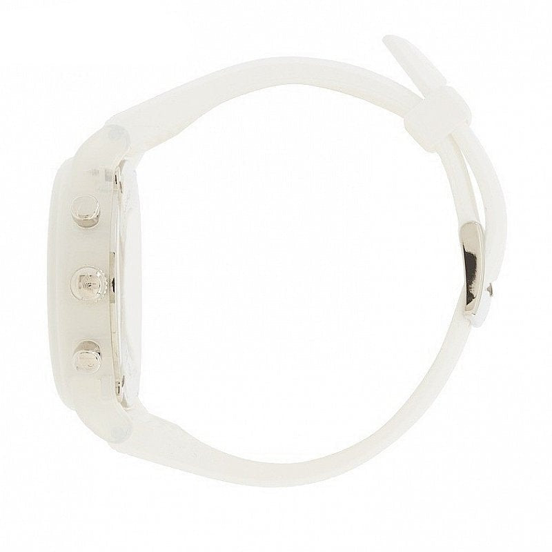  Shop Authentic Emporio Armani Classic Chronograph White Dial White Rubber Strap Watch For Men - AR1054 - Luxxuri
