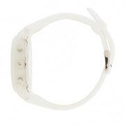  Shop Authentic Emporio Armani Classic Chronograph White Dial White Rubber Strap Watch For Men - AR1054 - Luxxuri