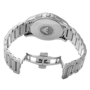  Shop Authentic Emporio Armani Valente Chronograph Quartz Black Dial Silver Steel Strap Watch For Men - AR11083 - Luxxuri