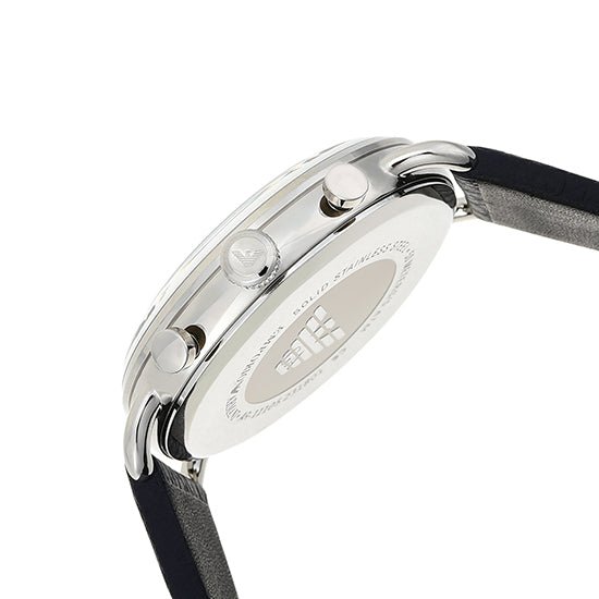  Shop Authentic Emporio Armani Aviator Blue Dial Blue Leather Strap Watch For Men - AR11105 - Luxxuri